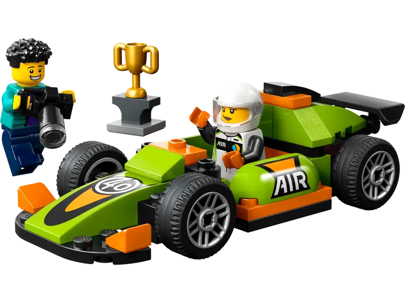 LEGO CITY GREEN RACE CAR