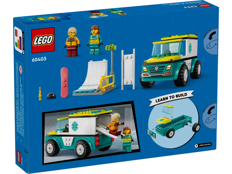 LEGO CITY EMERGENCY AMBULANCE