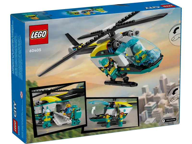 LEGO CITY EMERGENCY RESCUE HELICOPTER
