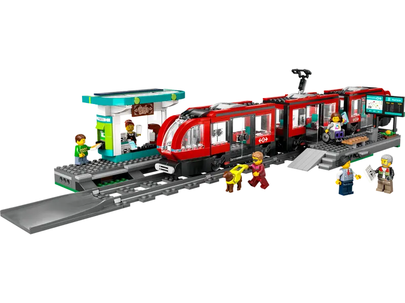 LEGO CITY DOWNTOWN STREETCAR & STATION