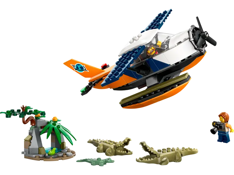 LEGO CITY JUNGLE EXPLORER WATER PLANE