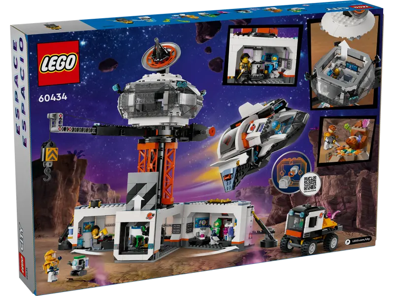 LEGO CITY SPACE BASE & ROCKET LAUNCHPAD