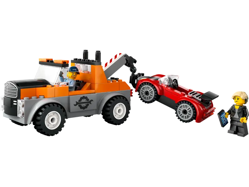 LEGO CITY TOW TRUCK & SPORTS CAR REPAIR