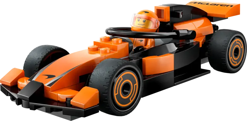 LEGO CITY F1 DRIVER W/ MCLAREN RACE CAR