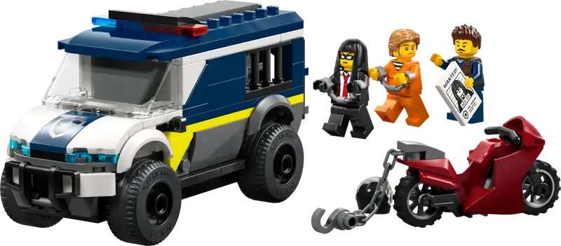 LEGO CITY POLICE PRISONER TRANSPORT VAN