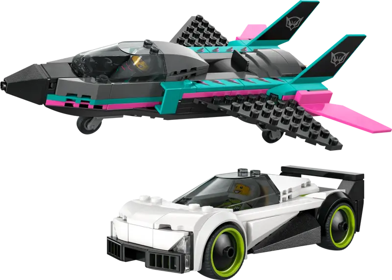 LEGO CITY JET VS. CAR