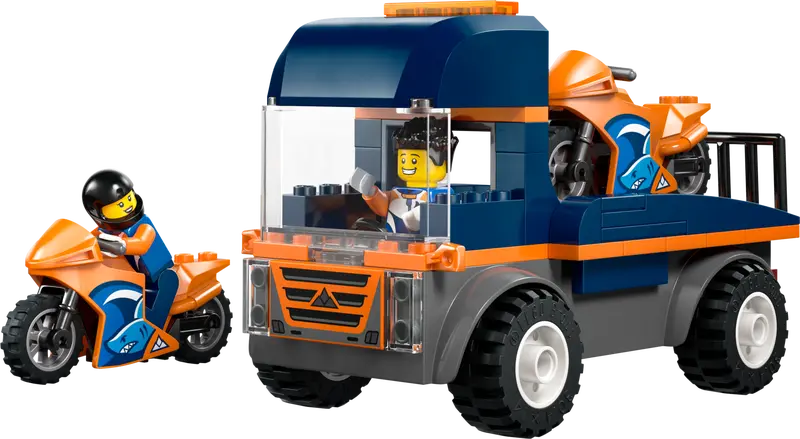 LEGO CITY MOTORCYCLE TRANSPORTER