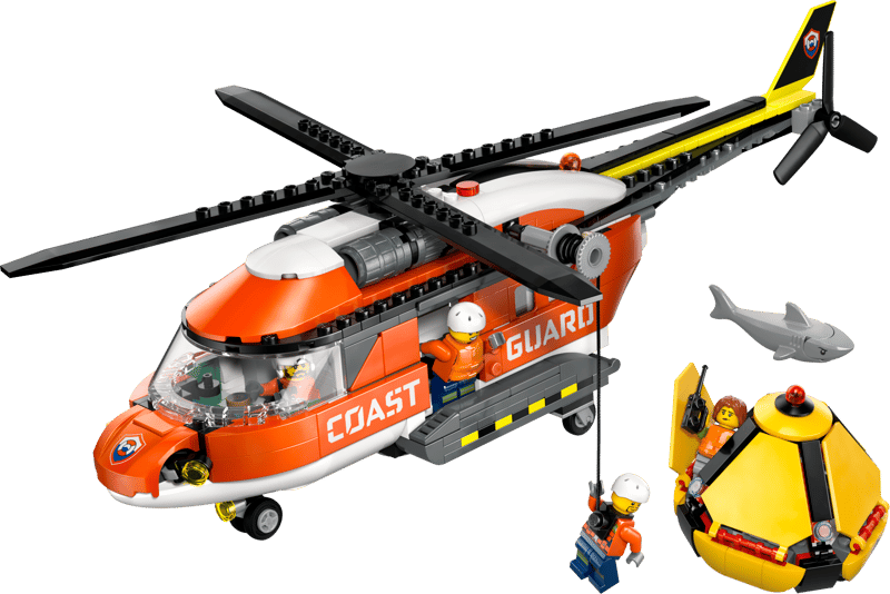 LEGO CITY COAST GUARD HELICOPTER
