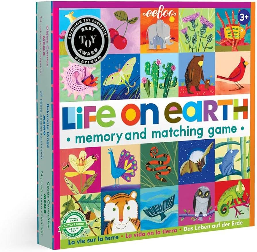 LIFE ON EARTH MEMORY GAME