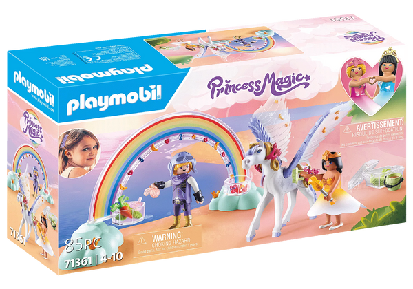 PLAYMOBIL PEGASUS W/ RAINBOW IN THE CLOUDS