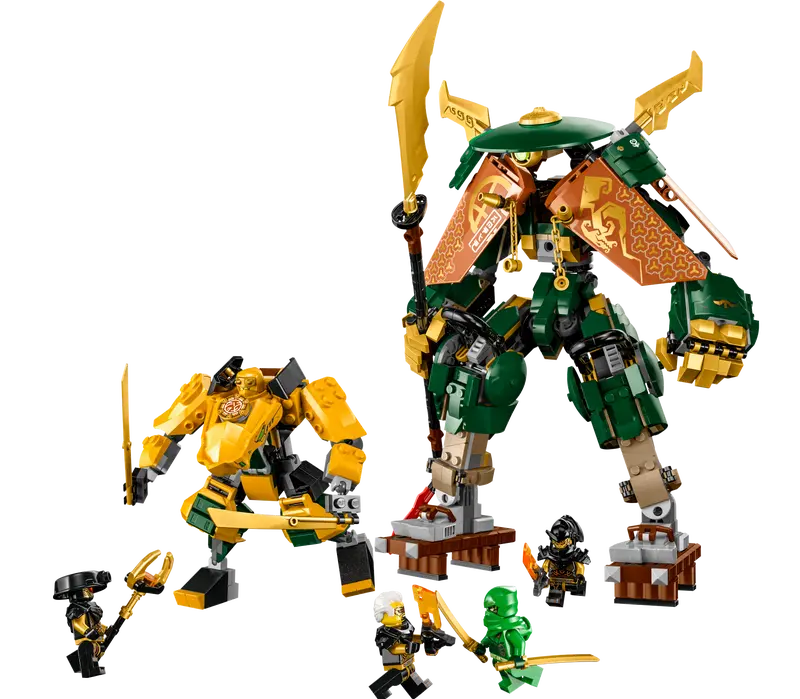 LEGO NINJAGO LLOYD & ARIN'S NINJA TEAM MECHS