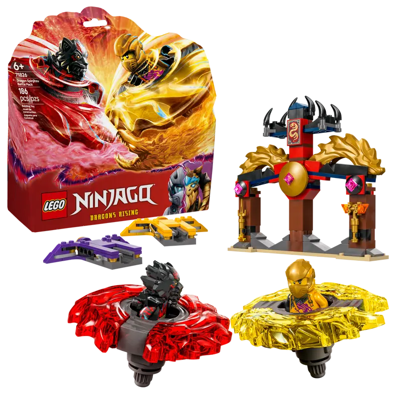 RYOJIセット LEGO NINJAGO DRAGON SPINJITZU BATTLE PACK – Simply Wonderful Toys