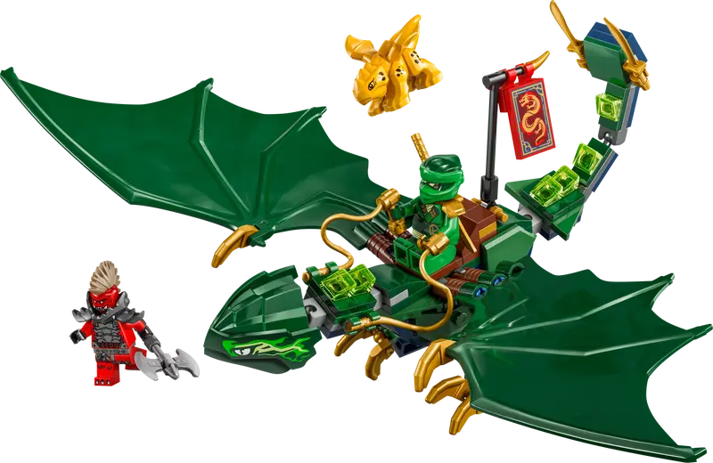 LEGO NINJAGO LLOYD'S GREEN FOREST DRAGON