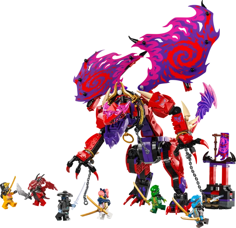 LEGO NINJAGO THUNDERFANG DRAGON OF CHAOS
