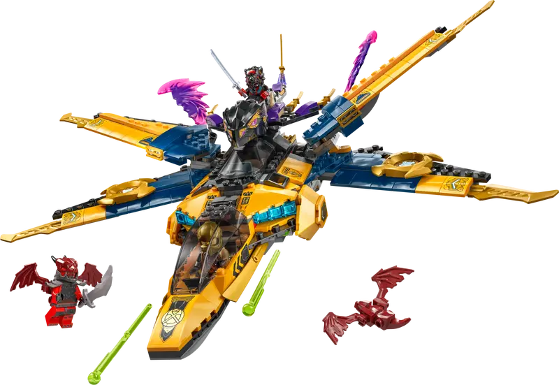 LEGO NINJAGO RAS AND ARIN'S SUPER STORM JET