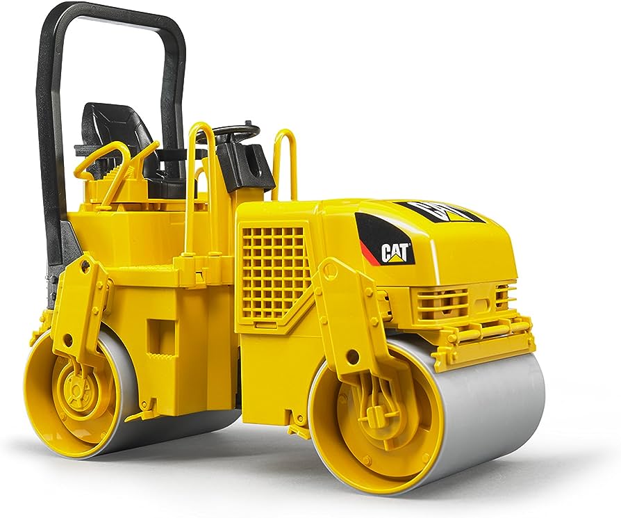 BRUDER CATERPILLAR ASPHALT DRUM COMPACTOR