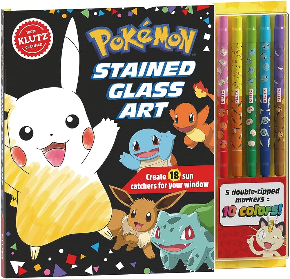 POKEMON STAINED GLASS ART – Simply Wonderful Toys