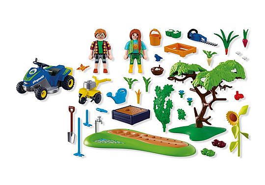 PLAYMOBIL COUNTRY IDYLLIC VEGETABLE GARDEN
