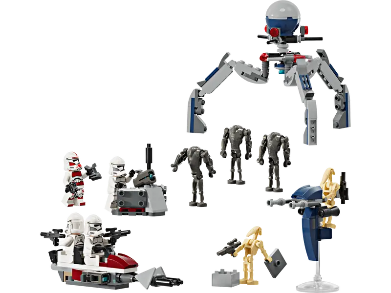 LEGO STAR WARS CLONE TROOPER & BATTLE DROID PACK