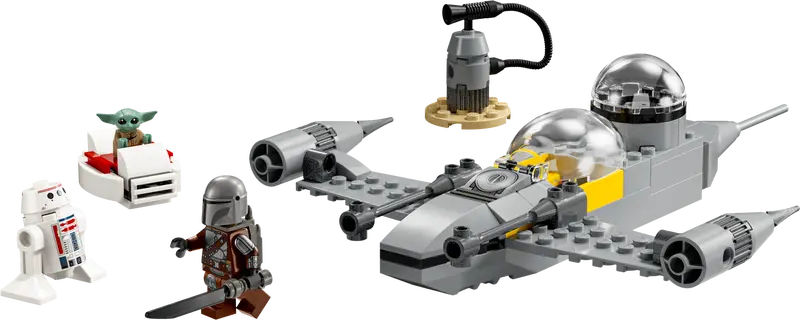 LEGO STAR WARS MANDO & GROGU'S N-1 STARFIGHTER