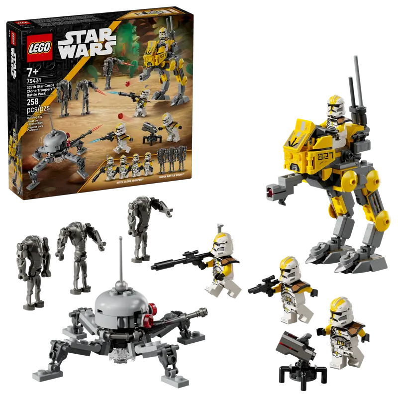 LEGO STAR WARS 327TH CLONE TROOPERS BATTLE PACK – Simply Wonderful