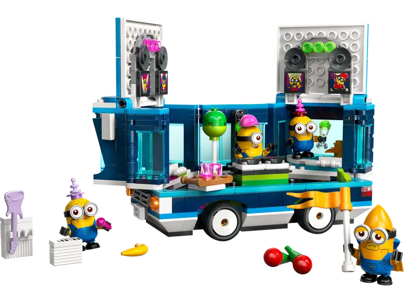 LEGO DESPICABLE ME 4 MINIONS MUSIC PARTY BUS