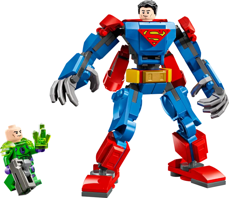 LEGO DC SUPERMAN MECH VS LEX LUTHOR