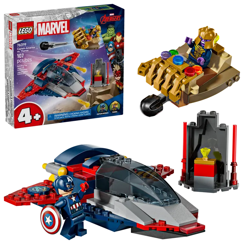 LEGO MARVEL CAPTAIN AMERICA VS THANOS