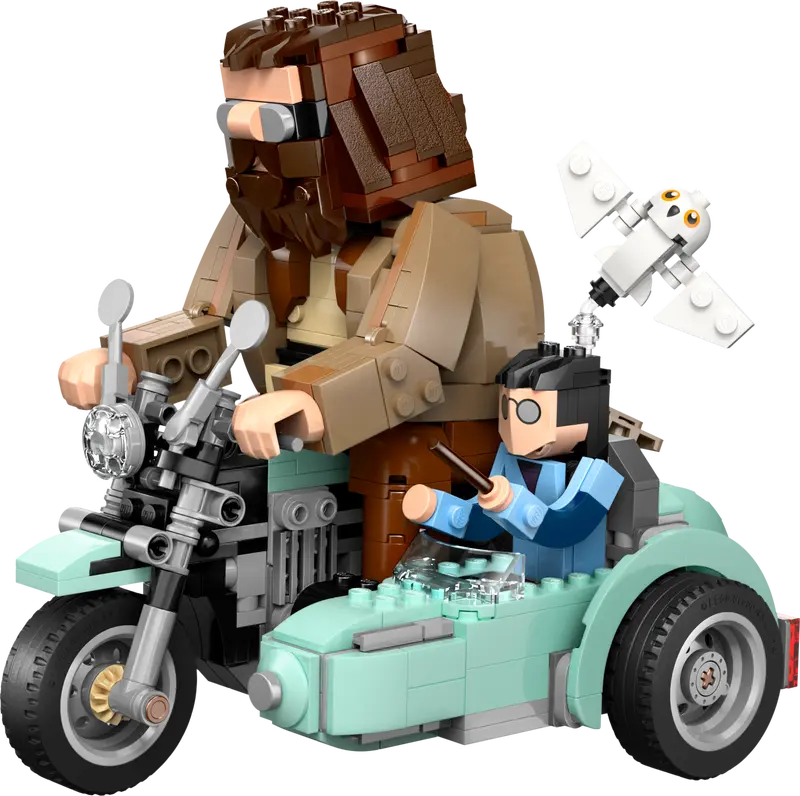 LEGO HARRY POTTER HAGRID & HARRY'S MOTORCYCLE RIDE