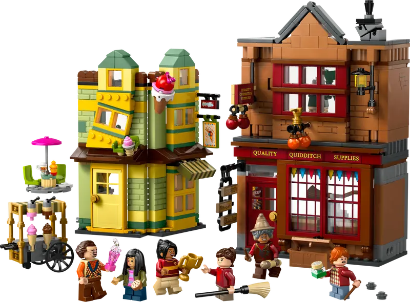 LEGO HARRY POTTER QUALITY QUIDDITCH SUPPLIES & ICE CREAM PARLOUR