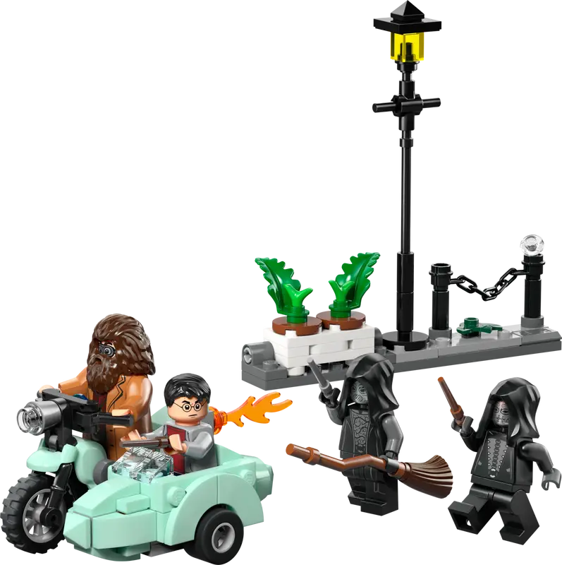LEGO HARRY POTTER HAGRID & HARRY'S PRIVET DRIVE ESCAPE
