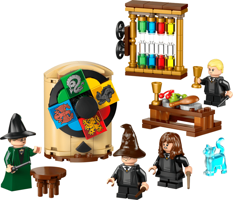 LEGO HARRY POTTER SORTING HAT CEREMONY