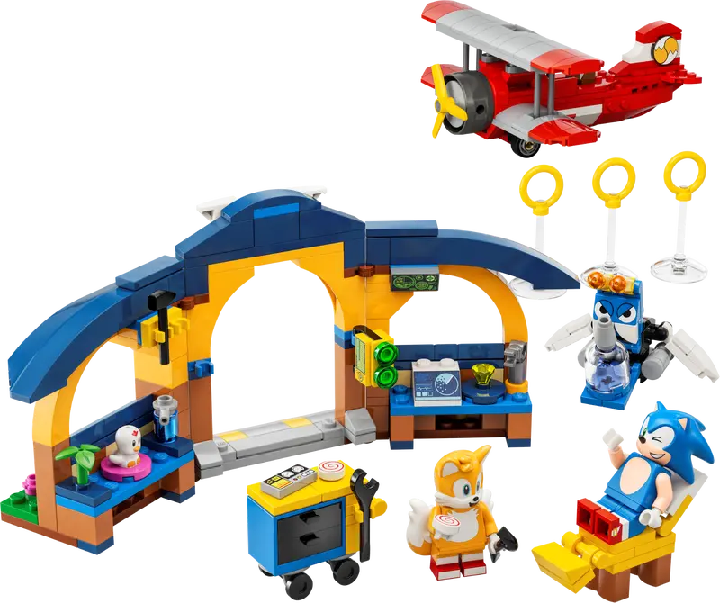 LEGO SONIC THE HEDGEHOG TAILS' WORKSHOP & TORNADO PLANE