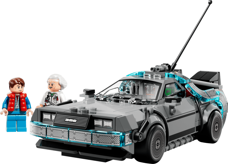 LEGO TIME MACHINE BACK TO THE FUTURE