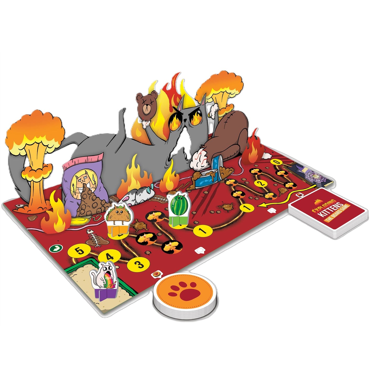 EXPLODING KITTENS BOARD GAME