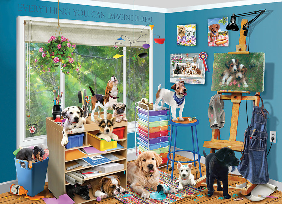 COBBLE HIL 1000 PC STUDIO PUPS