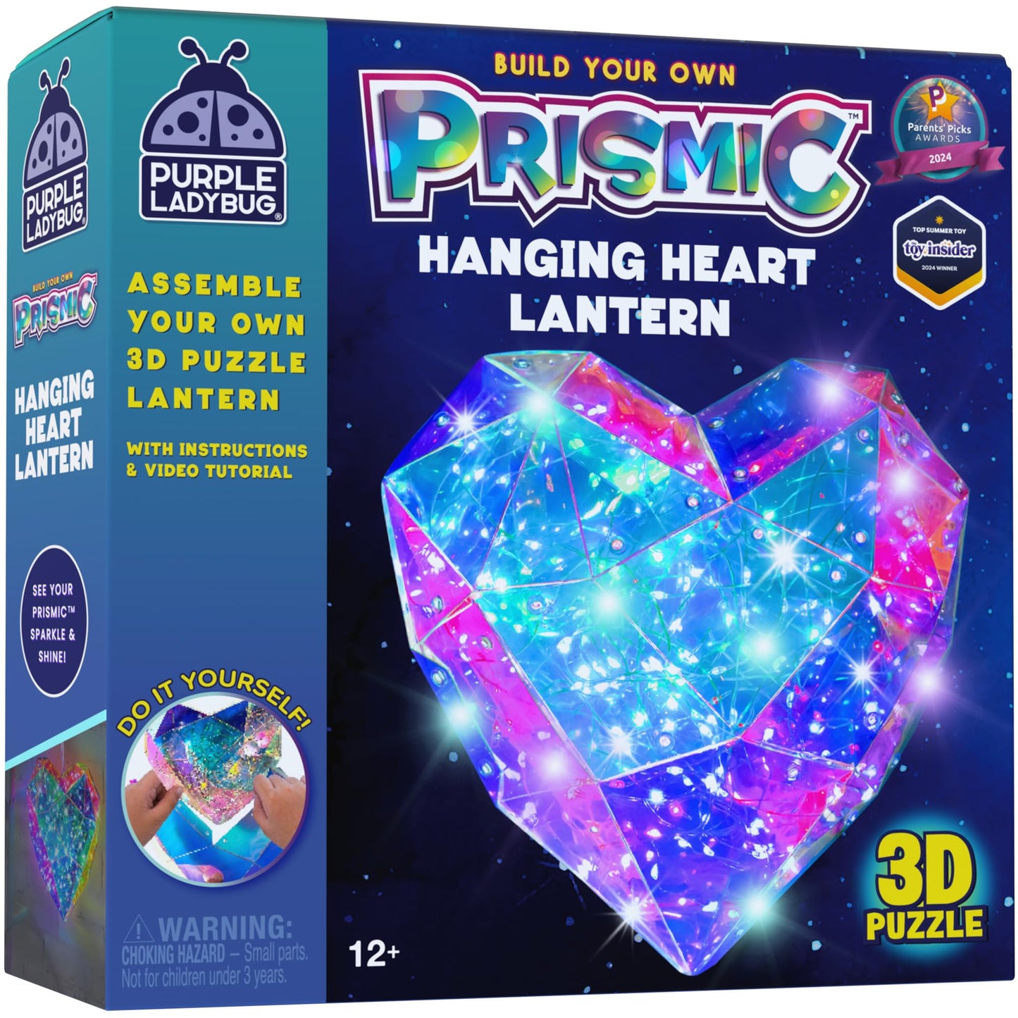 PRISMIC CRAFT HANGING HEART LIGHT