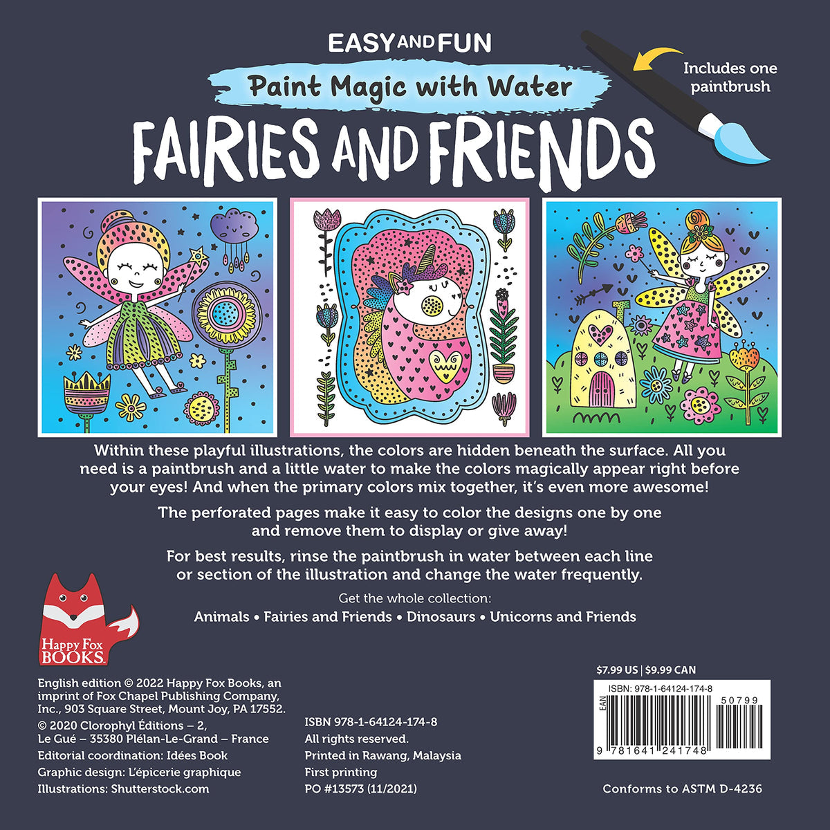 PAINT WITH WATER FAIRIES & FRIENDS