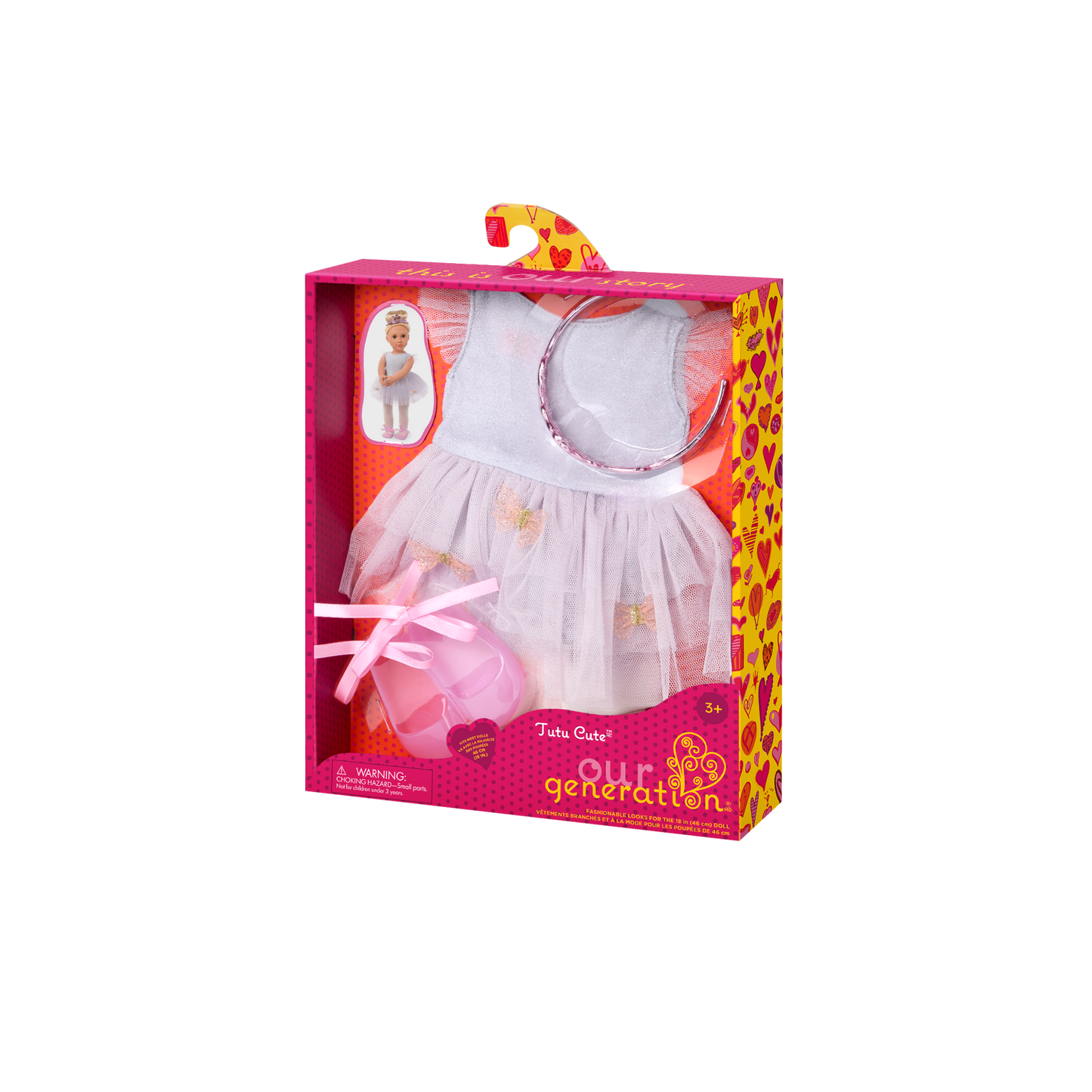 OUR GENERATION TUTU CUTE