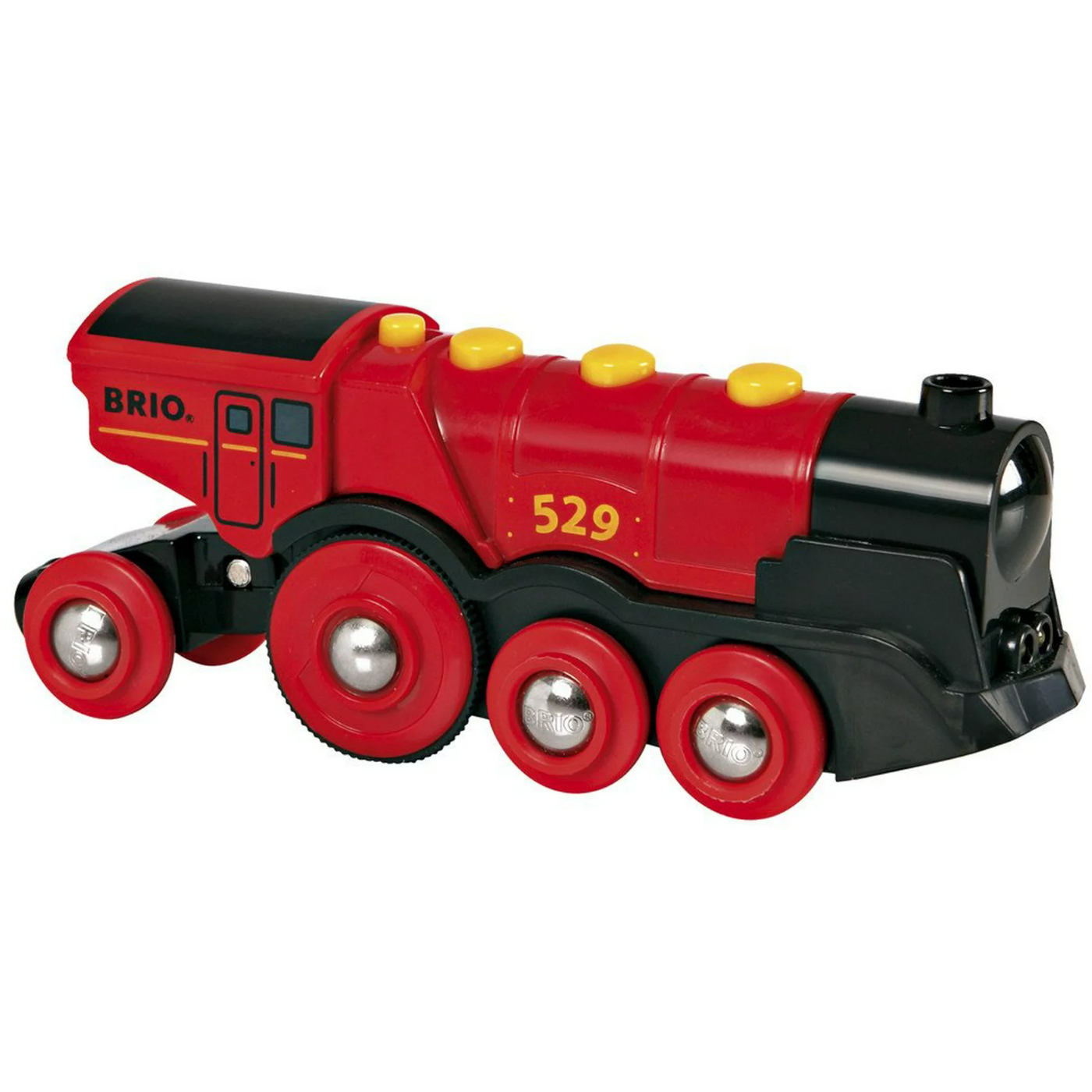 BRIO MIGHTY RED ACTION LOCOMOTIVE