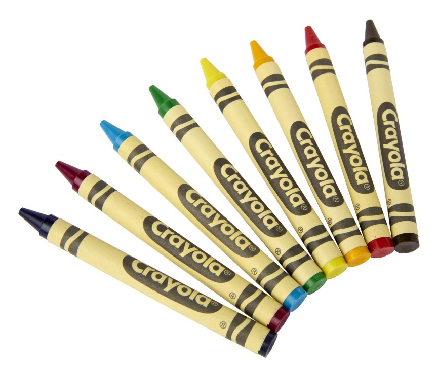 CRAYOLA CRAYONS 8 PC RETIRED
