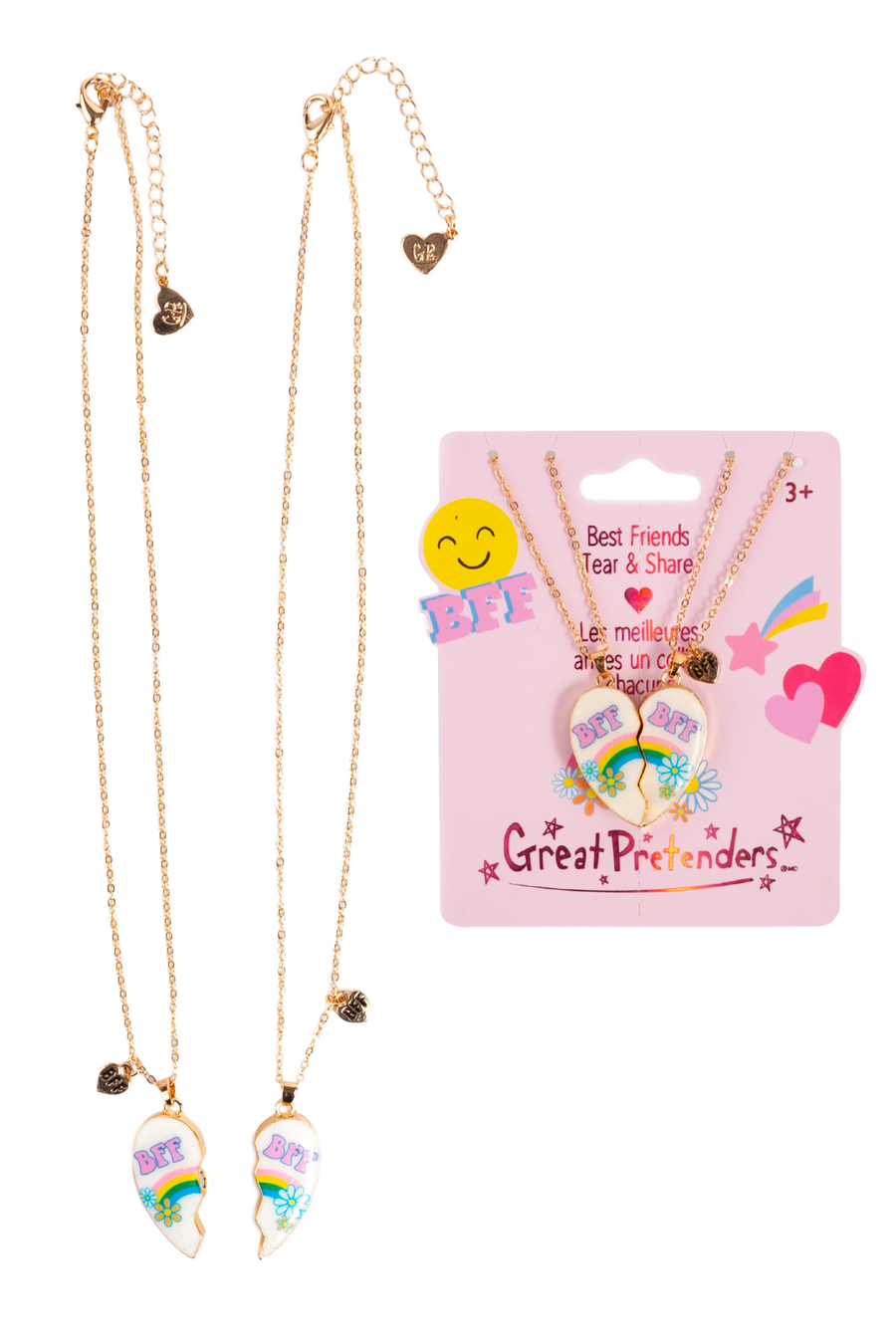 BODACIOUS BESTIES TEAR & SHARE NECKLACE