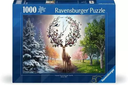 RAVENSBURG 1000 PC MAGICAL DEER