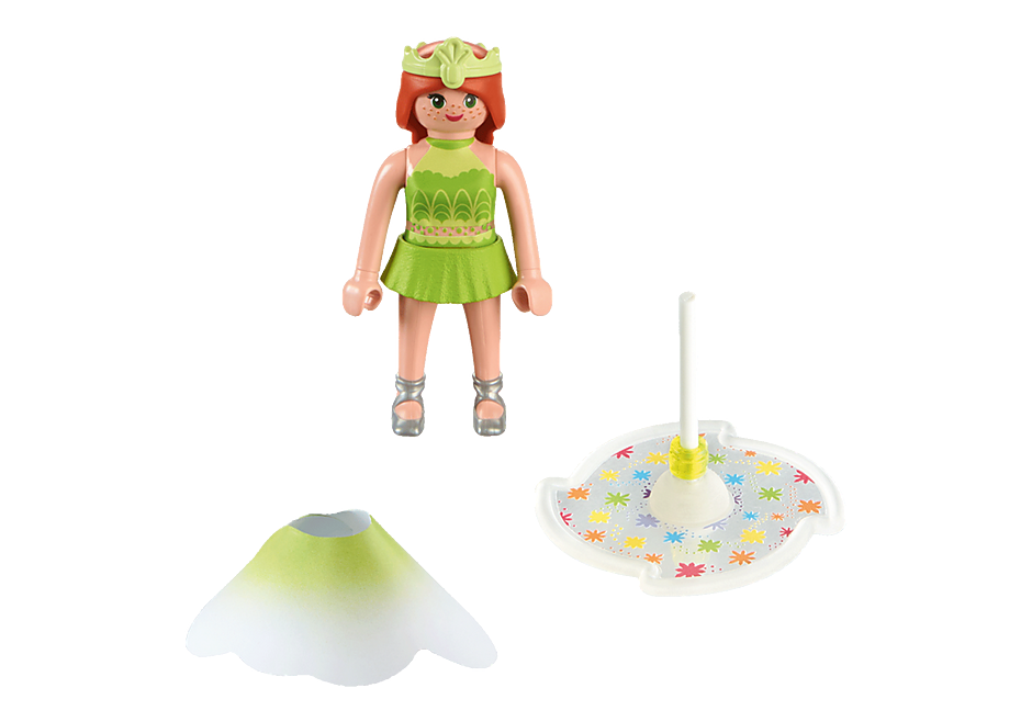 PLAYMOBIL RAINBOW SPINNING TOP W/ PRINCESS