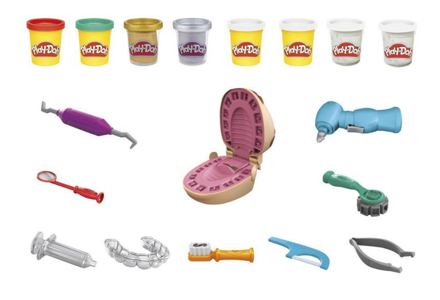 PLAY DOH GOLD FILLIN & DRILLIN SET