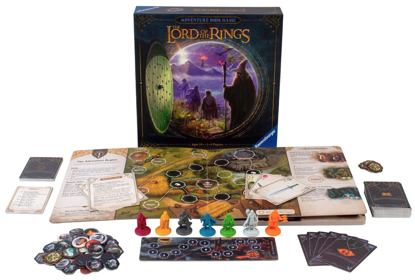 RAVENSBURG LORD OF THE RINGS ADVENTURE BOOK GAME