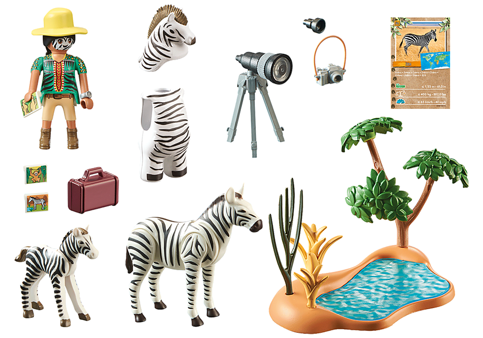 PLAYMOBIL WILTOPIA ANIMAL PHOTOGRAPHER