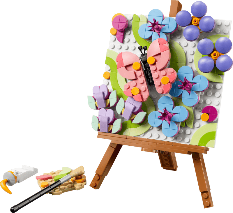 LEGO CREATOR FLORAL ART DECOR PAINTING