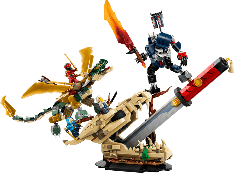 LEGO NINJAGO BATTLE AT THE DRAGON'S BLADE