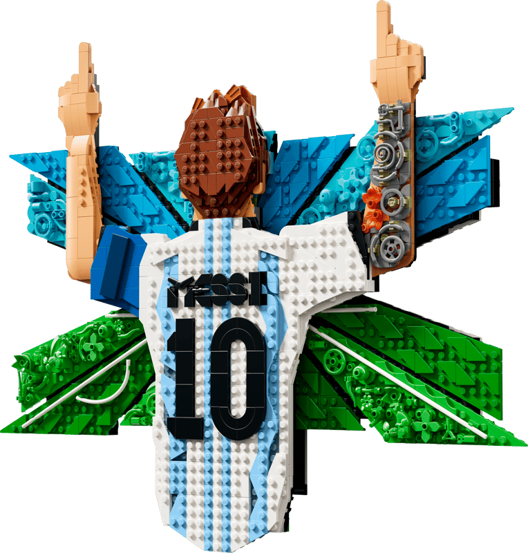 LEGO LIONEL MESSI CELEBRATION